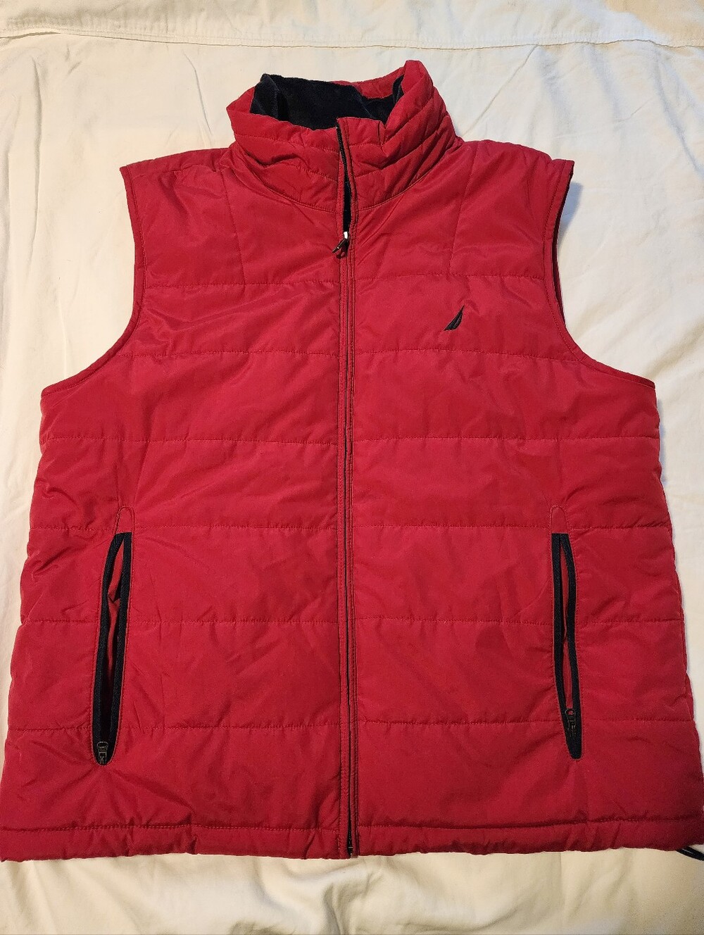 Nautica Red Lined Vest